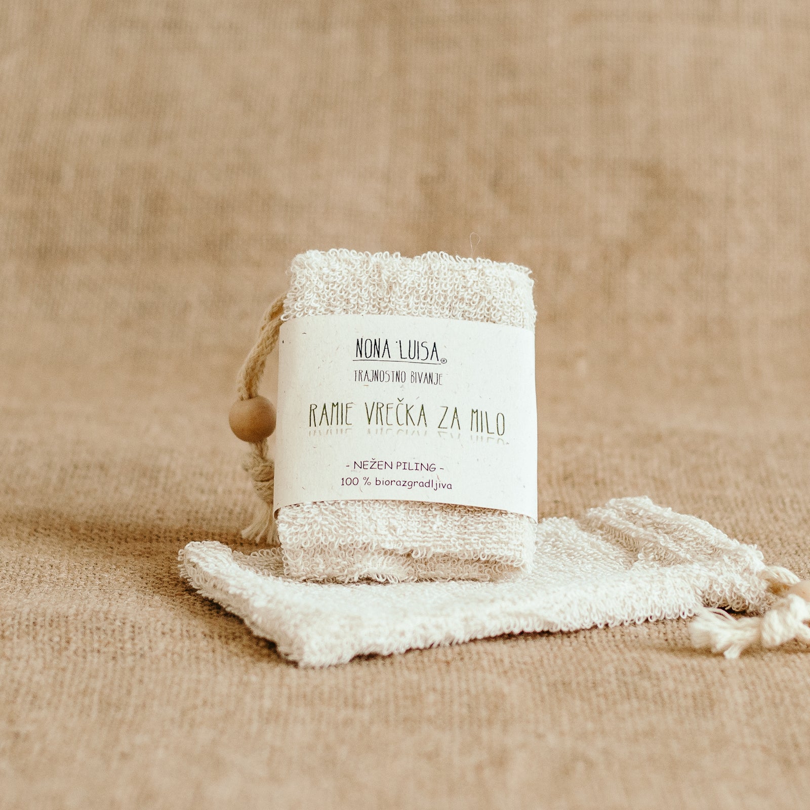 Ramie soap bag | Nona Luisa® sustainable cosmetics