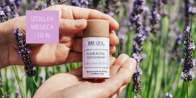 Natural deodorant - Lavender and lemongrass