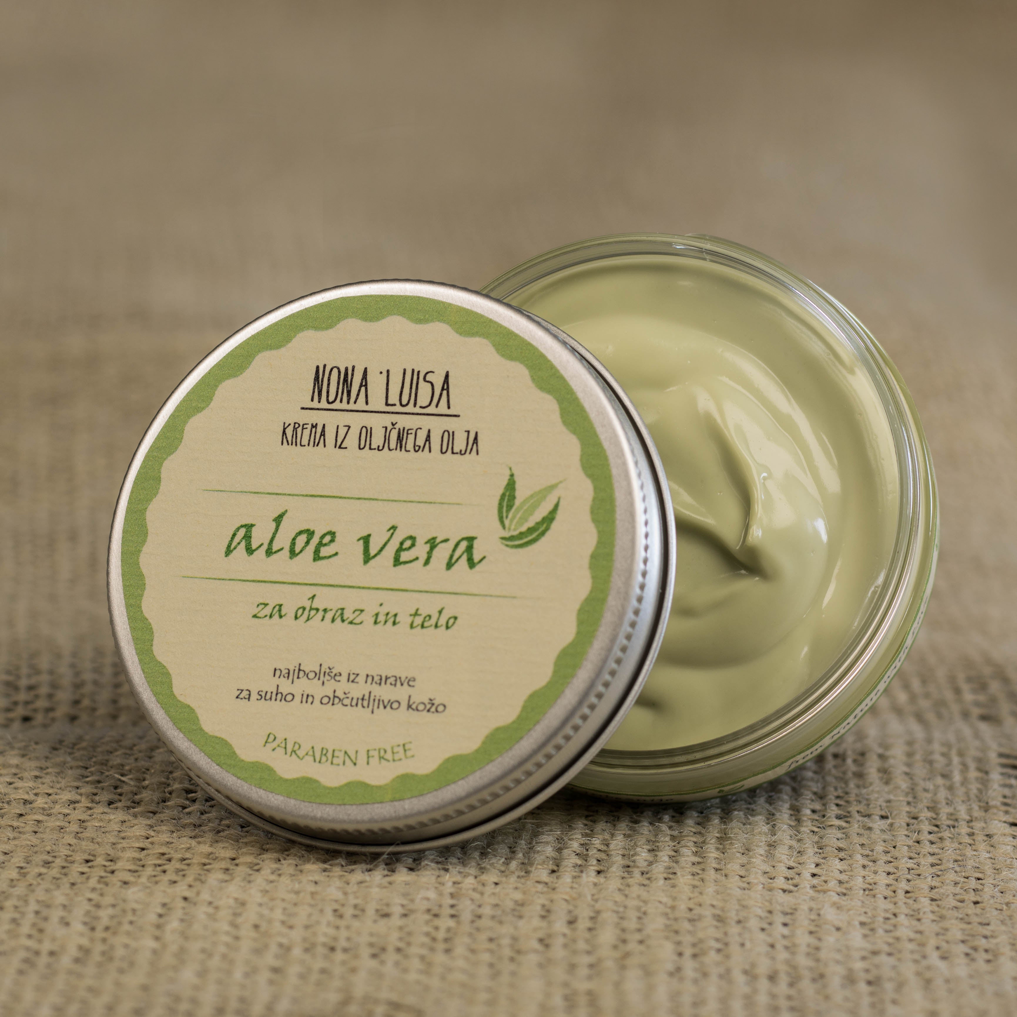 Aloe Vera - Natural Face and Body Cream | Nona Luisa